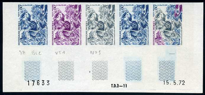 Mali_1972_Yvert_PA154-Scott_C154_five