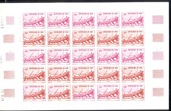 Mali_1973_Yvert_208-Scott_206_full_sheet