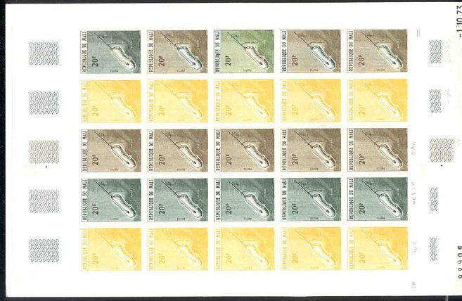 Mali_1973_Yvert_210-Scott_208_full_sheet