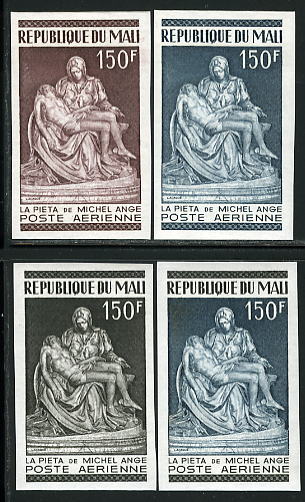 Mali_1973_Yvert_PA192-Scott_C193_different_colors