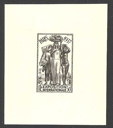 Fr_Equat_Africa_1937_Yvert_30a-Scott_unadopted_Exposition_International_Paris_black_AP