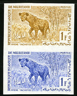 Mauritania_1963_Yvert_166-Scott_135_pair_a