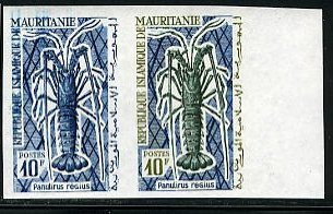 Mauritania_1964_Yvert_181-Scott_179_pair_b
