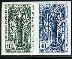 Mauritania_1964_Yvert_181-Scott_179_pair_c