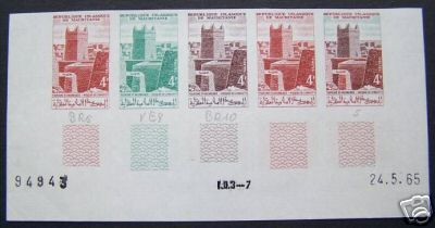 Mauritania_1965_Yvert_194-Scott_192_five