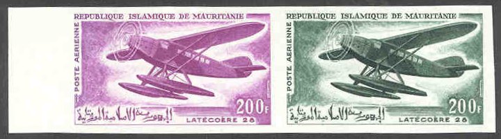 Mauritania_1966_Yvert_PA60-Scott_C56_pair