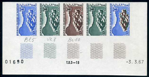 Mauritania_1967_Yvert_224-Scott_222_five_a