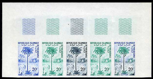Mauritania_1967_Yvert_229-Scott_227_five