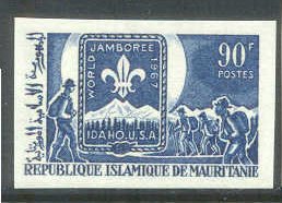 Mauritania_1967_Yvert_233-Scott_231_blue