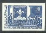 Mauritania_1967_Yvert_233-Scott_231_blue