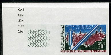 Mauritania_1967_Yvert_239-Scott_237_multicolor