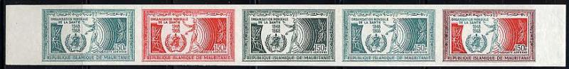 Mauritania_1968_Yvert_PA77-Scott_C76_five_d