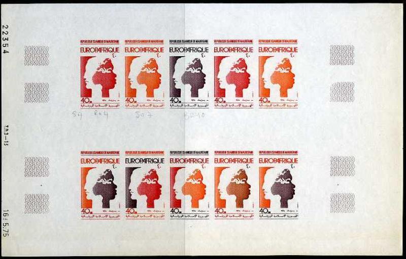Mauritania_1975_Yvert_336-Scott_331_full_sheet