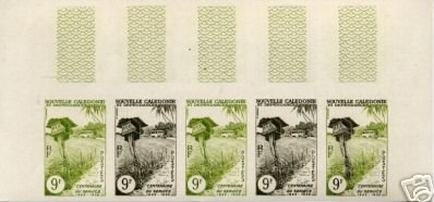 N_Caledonia_1960_Yvert_297-Scott_313_five_c