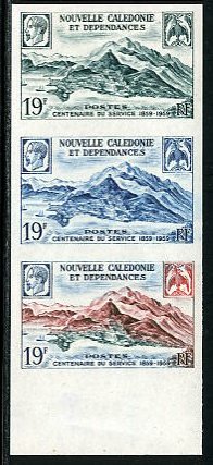 N_Caledonia_1960_Yvert_300-Scott_316_three