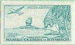 N_Caledonia_1962_Yvert_PA72-Scott_C27_green