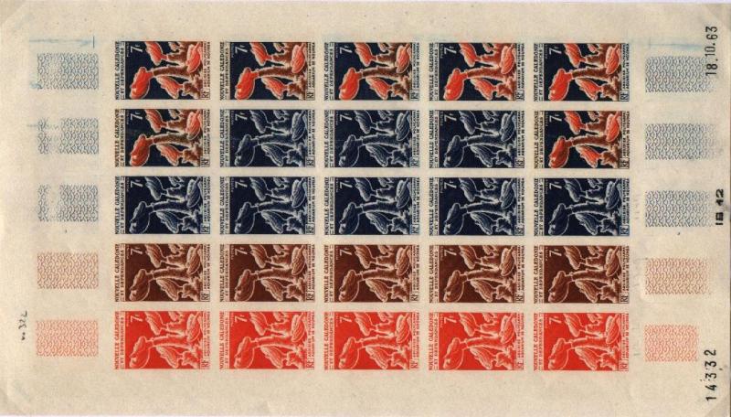N_Caledonia_1963_Yvert_322-Scott_338_full_sheet_a