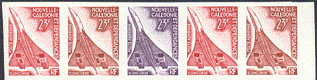 N_Caledonia_1973_Yvert_PA139-Scott_C64_five