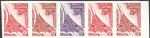 N_Caledonia_1973_Yvert_PA139-Scott_C64_five