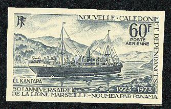 N_Caledonia_1973_Yvert_PA141-Scott_C100_grey