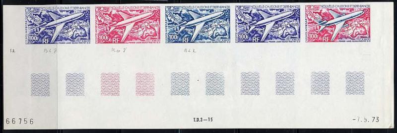 N_Caledonia_1973_Yvert_PA144-Scott_C104_five_a