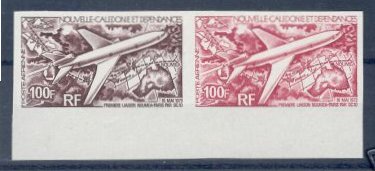 N_Caledonia_1973_Yvert_PA144-Scott_C104_pair