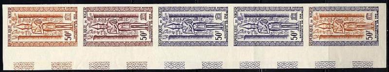 Niger_1964_Yvert_PA40-Scott_C40_five_b