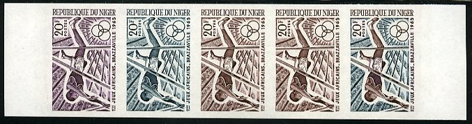 Niger_1965_Yvert_167-Scott_161_five_a