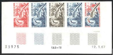 Niger_1967_Yvert_190-Scott_184_five_b