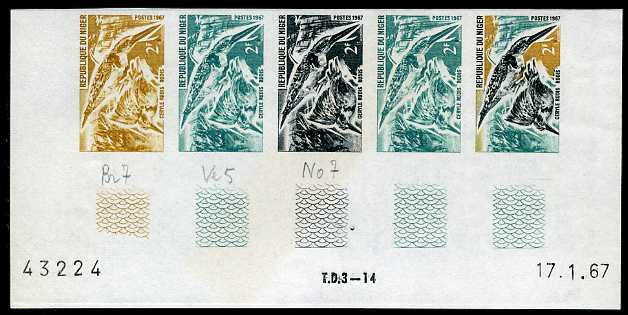 Niger_1967_Yvert_191-Scott_185_five_a