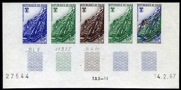Niger_1967_Yvert_195-Scott_192_five_a