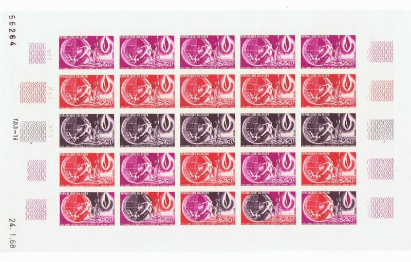 Niger_1968_Yvert_216-Scott_205_full_sheet_b
