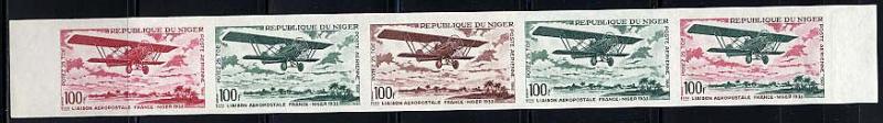 Niger_1968_Yvert_PA85-Scott_C85_five_b