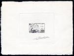Fr_West_Africa_1954_Yvert_49a-Scott_60_unissued_10f_hunting_and_fishing_1er_etat_black_a_AP