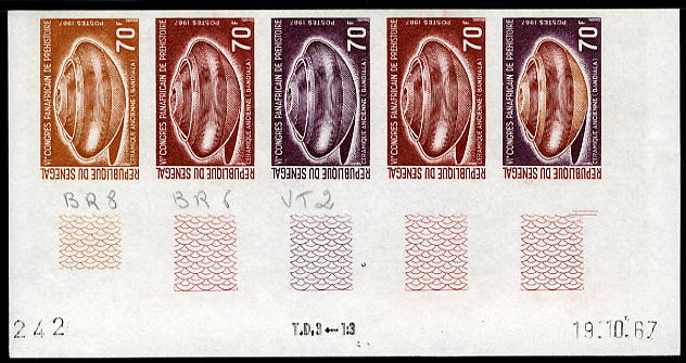 Senegal_1967_Yvert_301-Scott_296_five