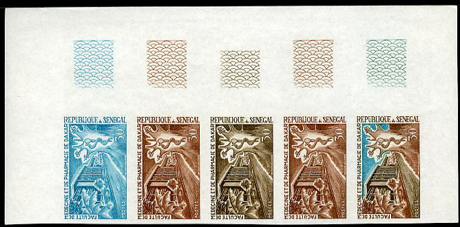 Senegal_1968_Yvert_315-Scott_310_five_b