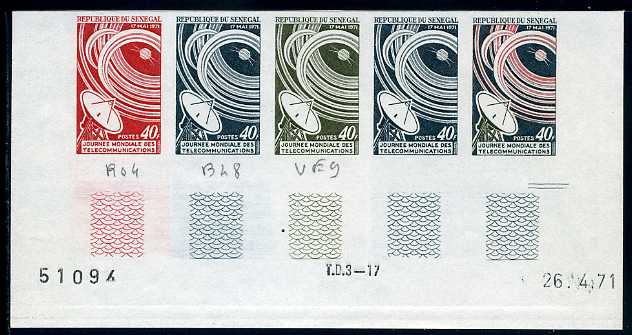 Senegal_1971_Yvert_348-Scott_345_five