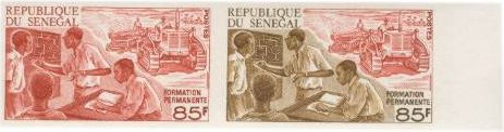 Senegal_1975_Yvert_415-Scott_412_pair