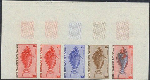 Somali_Coast_1959_Yvert_292-Scott_275_five_c