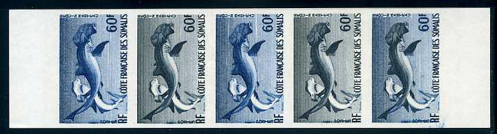 Somali_Coast_1959_Yvert_302-Scott_282_five_m