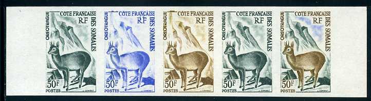 Somali_Coast_1961_Yvert_310-Scott_292_five_f