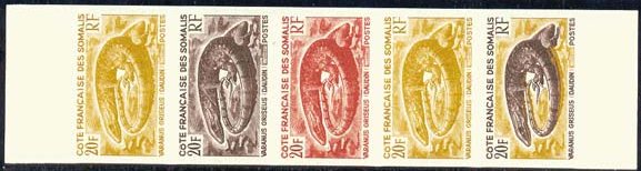 Somali_Coast_1967_Yvert_328-Scott_309_five_d