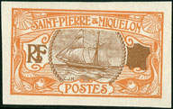 St_Pierre_1909_Yvert_91-Scott_etat_orange_+_dark-brown_typo