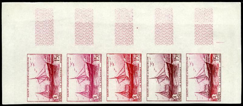 St_Pierre_1955_Yvert_352-Scott_350_five_d