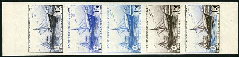 St_Pierre_1955_Yvert_352-Scott_350_five_e