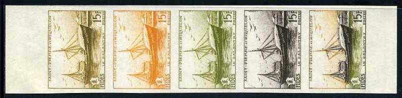 St_Pierre_1955_Yvert_352-Scott_350_five_i