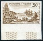 St_Pierre_1963_Yvert_PA30-Scott_C27_dark-brown