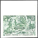 St_Pierre_1964_Yvert_372-Scott_370_green