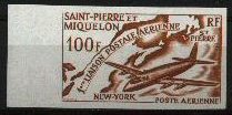 St_Pierre_1964_Yvert_PA31-Scott_C28_brown