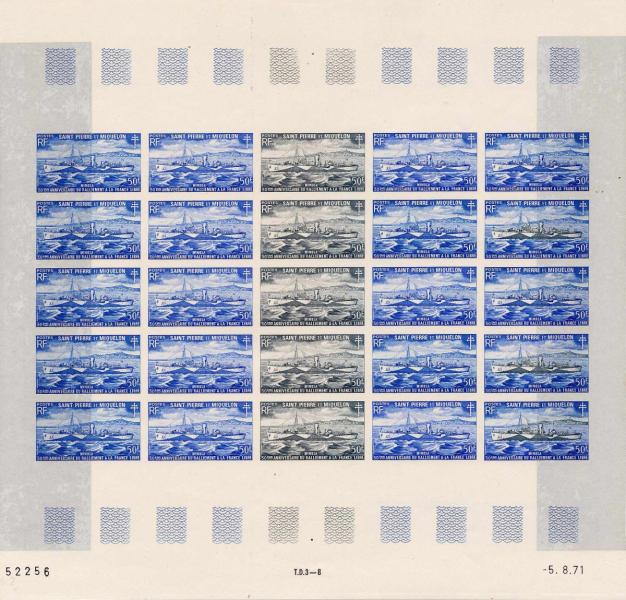 St_Pierre_1971_Yvert_416-Scott_414_full_sheet_b